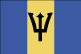 flag of Barbados 