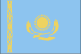 flag of Kazakhstan 