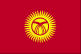 flag of Kyrgyzstan 