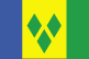 flag of Saint Vincent and Grenadines 