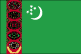 flag of Turkmenistan