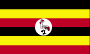 flag of  Uganda